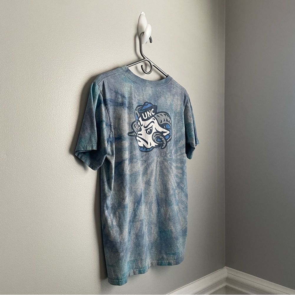 Vintage UNC North Carolina Tar Heels Tie Dye Nike Shirt Size Men's Medium